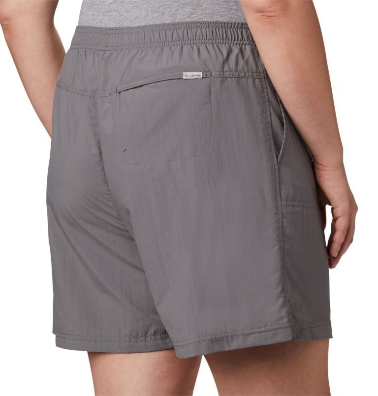 Pantaloni Scurti Columbia Sandy River Dama Gri | Plus Size ZWZA90MSQ